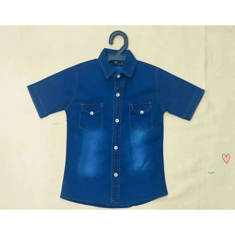 خرید عمده پیرا‌هن‌‌ بچه گانه لی دو جیب سایز 35 الی 60