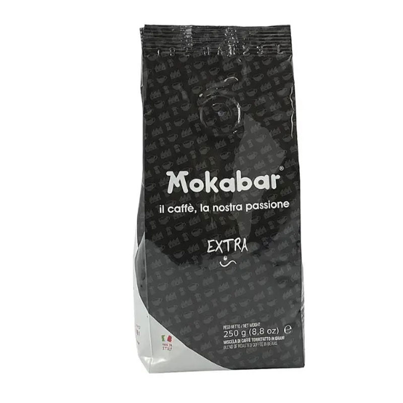 دانه های قهوه بو داده Mokabar محصول ایتالیا