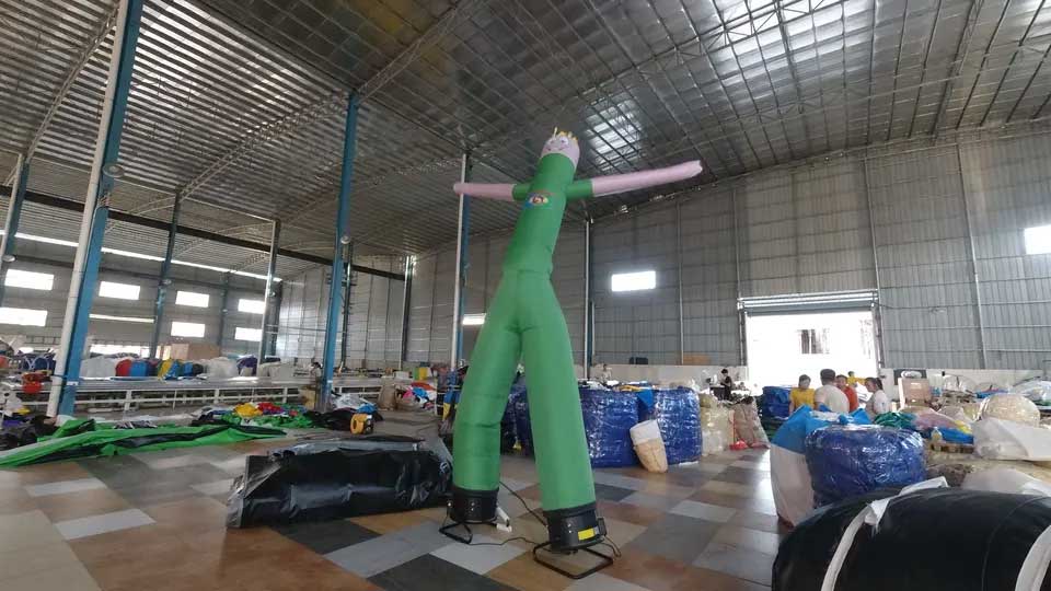 تجهیزات تبلیغاتی لوله رقص بادی، محصول چین
