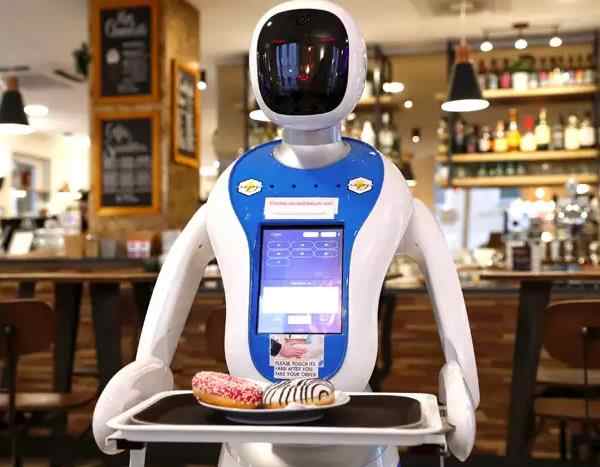 خرید عمده ربات گارسون برای تحویل غذا رستوران هتل 