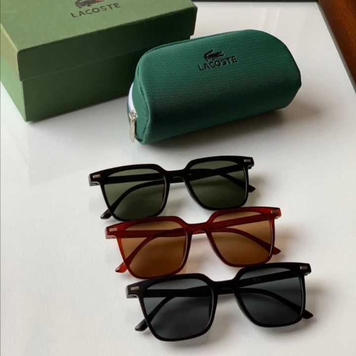 خرید عمده عینک آفتابی مردانه با لولا فلزی و فریم کائوچو