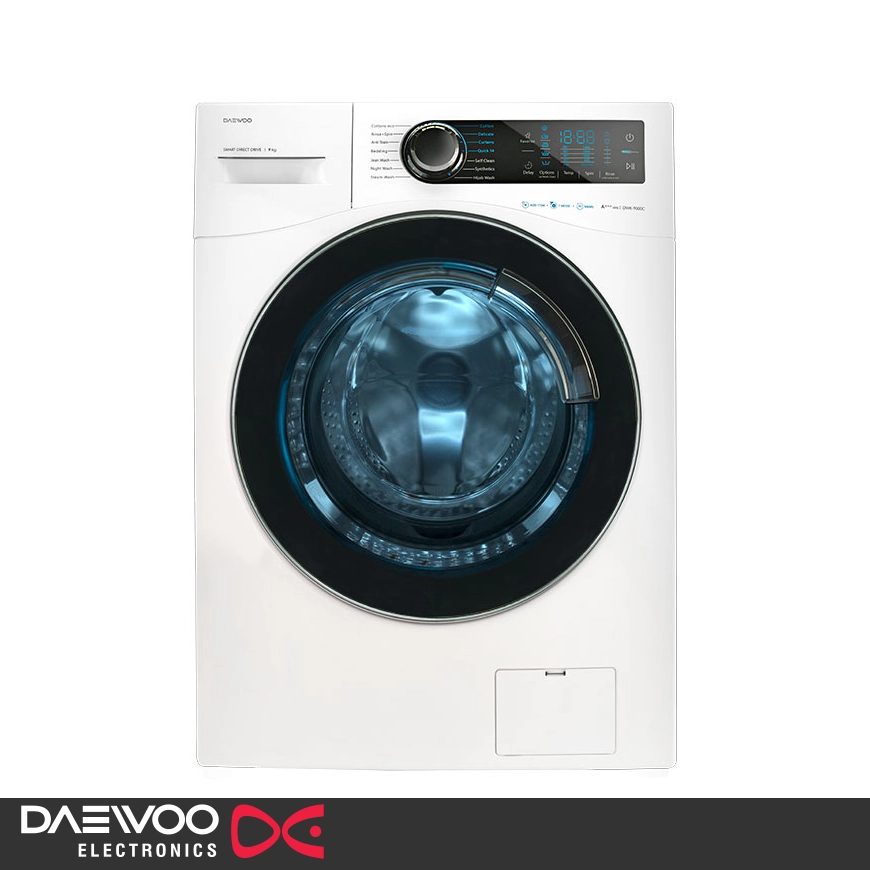 ماشین لباسشویی دوو سری سنیور 9 کیلویی مدل DWK-9400T، رنگ سفید