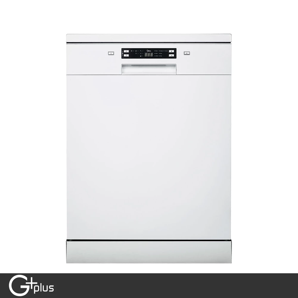 ماشین ظرفشویی جی پلاس 14 نفره مدل GDW-M4573W، رنگ سفید