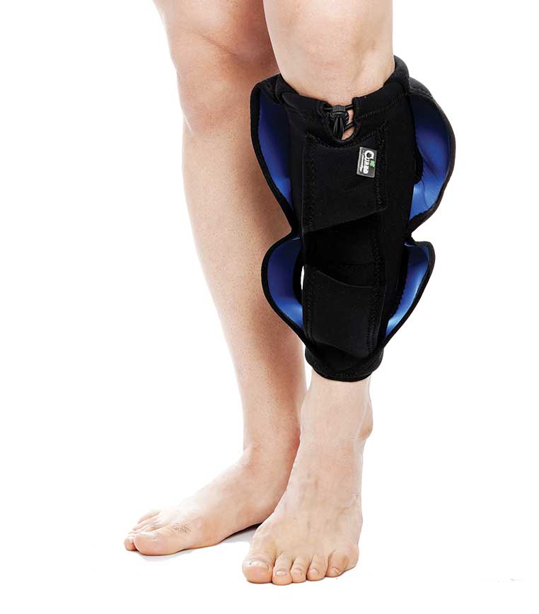 خرید عمده ساق بند هيدروتراپي – جوراب مقاومتي آبي CURED 
