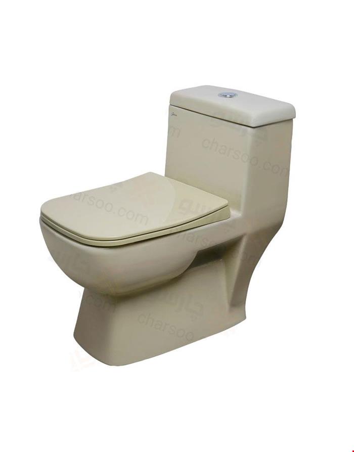 توالت فرنگی گاتریا مدل ساترون بژ