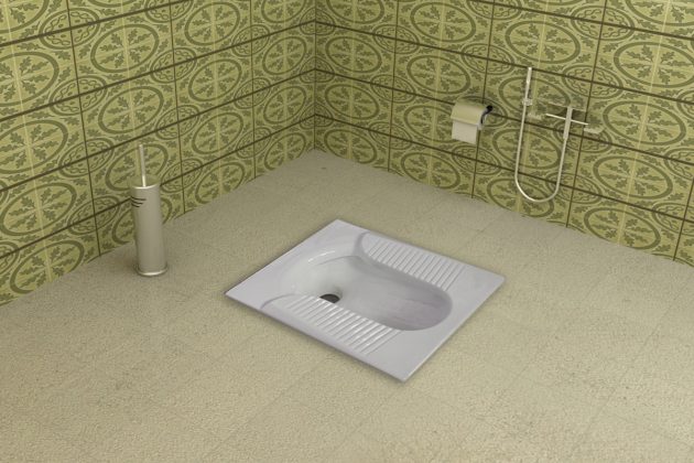 توالت زمینی گلسار مدل پارمیس 23 ریم بسته طبي درجه۱