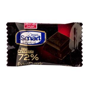 شکلات بیتر 72 درصد 7 گرمی دریم اسمارت شیرین عسل 