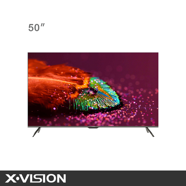 خرید عمده تلویزیون ال ای دی هوشمند ایکس ویژن 50 اینچ مدل 50XYU735