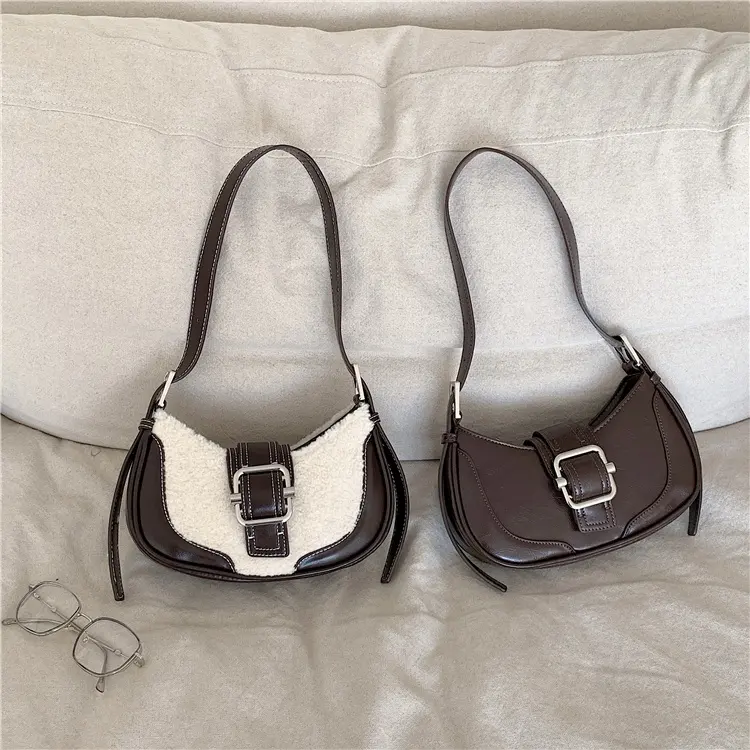 خرید عمده کیف دستی زنانه چرم رترو PU مدل جین لوکس