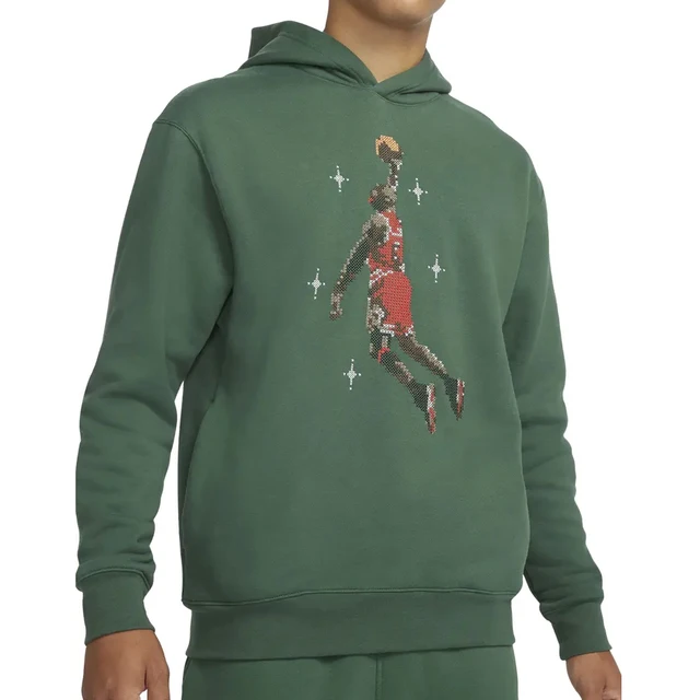 خرید عمده هودی کتان مردانه بدون جیب با طرح بسکتبالیست