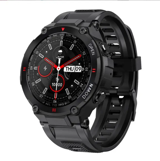 خرید عمده ساعت هوشمند مردانه K22 با باتری بزرگ 400 میلی ساعتی