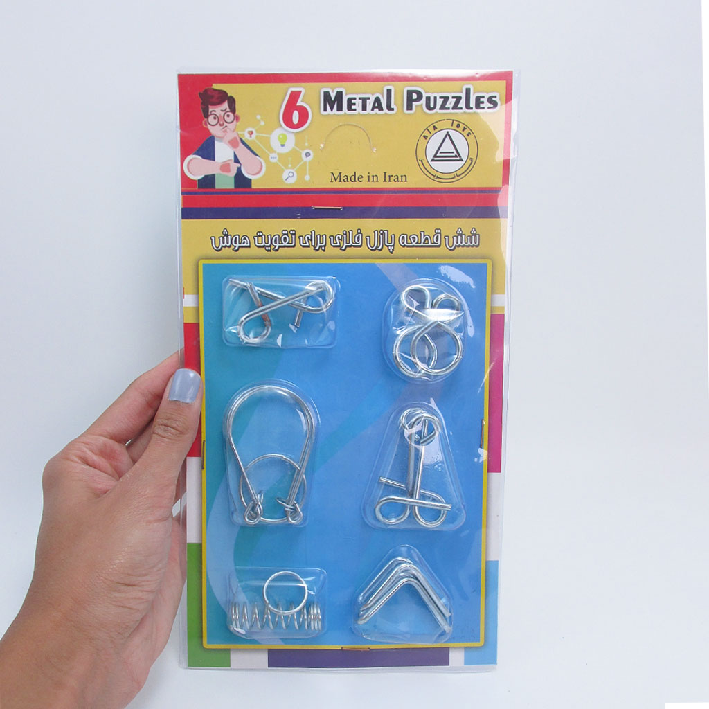 wholesale Six metal puzzle game (to strengthen children's intelligence)