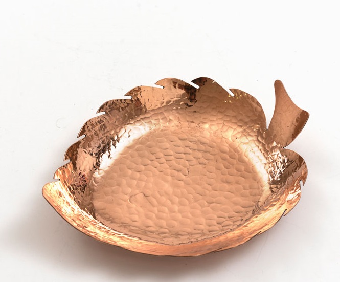 wholesale Copper confectionery, leaf model, size 1