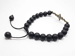 wholesale Bead bracelet with brass beat design