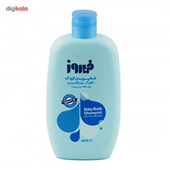 wholesale Turquoise baby body shampoo with guar extract 300 ml