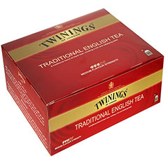 wholesale Traditional English Twinings black tea bag pack of 100 pieces