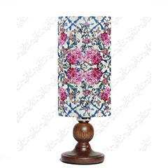 wholesale Wooden flower paper glass lampshade