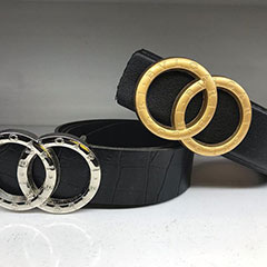 wholesale Men's belt, synthetic leather, buckle, top model 2