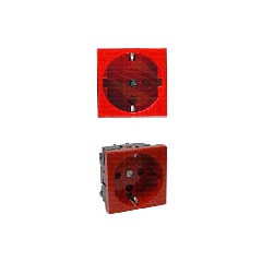wholesale French Legrand red earthed socket