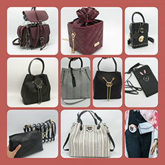 wholesale Pack of 10 various and selected women's bags