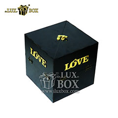 خرید عمده جعبه گل چوبی لوکس باکس کد LB 240 
