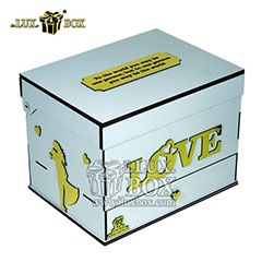 خرید عمده جعبه گل چوبی لوکس باکس کد LB 262 
