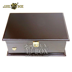 خرید عمده جعبه کادو چوبی لوکس باکس کد LB 272 _ B K 