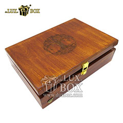 خرید عمده جعبه نفیس چوبی لوکس باکس کد LB 136 K