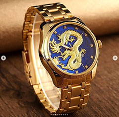 خرید عمده ساعت مردانه SKMEI بند استیل مدل Dragon