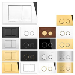 wholesale   Concealed Toilet Flush Tank Buttons (Square & Round - in a variety of colors)<br/>Brand : Flush Tank Iran