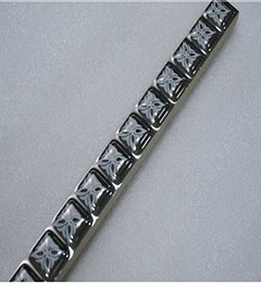 wholesale Seven Ceram Band  Tile Design DSC04985 Silver 2*60