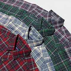 wholesale Men's long-sleeved cotton shirt