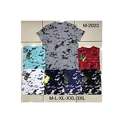 wholesale Men's T -Shirt with Short Sleeve Sleeve Spandex Cotton