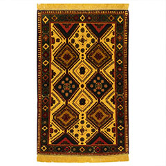 خرید عمده فرش دستباف یلمه ذرع و نیم شیراز کد 152119