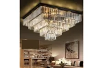 لوستر کریستالی مدرن مربع کاردی60*60سانتیمتر - Image 3