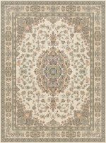 فرش 6 متری طرح 815011 رنگ كرم - Image 2