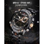 ساعت مردانه Naviforce بند استیل مدل 9163 - Image 3