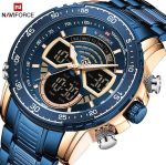 ساعت مردانه Naviforce بند استیل مدل 9189 - Image 3