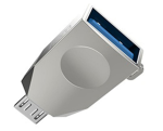 مبدل میکرو یو اس بی به یو اس بی هوکو Hoco UA10 Micro USB to USB Converter - Image 3