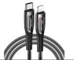 کابل شارژ سریع تایپ سی به لایتنینگ یوسامز Usams SJ496 Type-C To Lightning PD 20W Cable 1.2m - Image 2