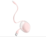 کابل شارژ و انتقال داده لایتنینگ بیسوس Baseus Little Reunion One-Way Stretchable iP Cable 1m - Image 3