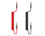 کابل انتقال صدا یوسامز Usams US-SJ256 Spring AUX Cable 1.2m - Image 2