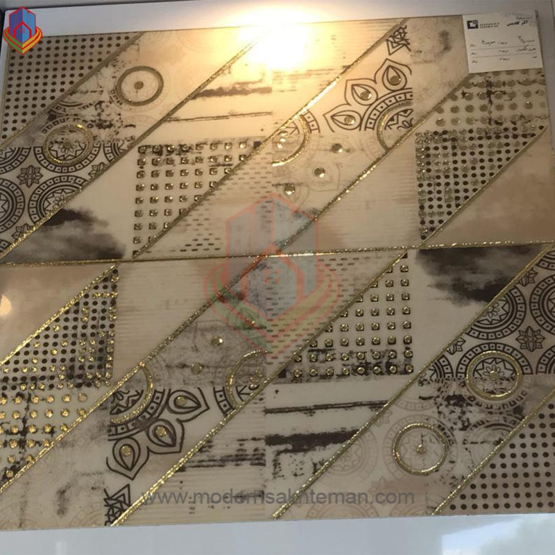 19913 کاشى و سرامیک مدرن ساختمان دکوراتیو 30 * 60 کد 04 جنس خاک پرسلان نوع برش و سطح کار CNC مقاوم در برابر دما ضربه و فشار - Image 1