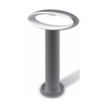 چراغ حیاطی ایستاده توان 9 وات 220 ولت شعاع مدل Space SH-15501 منبع نور LED آلیاژ بدنه آلومینیوم رنگ خاکستری تیره - Image 2