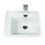 روشویی روسنگی مروارید مدل آیدا سایز ۵۰ درجه 1 و 2 ابعاد 16*39.4*50.5 - Image 2