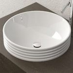 روشویی روکابینتی گلسار مدل اوربیت درجه 1 ، 2 قطر 39 و ارتفاع 14 و عمق 11 سانتی متر - Image 2