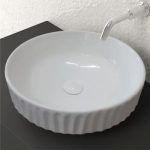 روشویی روکابینتی گلسار مدل دانیکا درجه 1 ، 2 قطر 39 و ارتفاع 14 و عمق 11 سانتی متر - Image 2