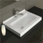 روشویی روکابینتی گلسار مدل فلورا سایز ۵۰ درجه 1 ، 2 ابعاد 18.5*37*51.5 - Image 2