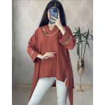 تونیک بابوس خرجکار طلایی - Image 3