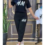 ست بلوز و شلوار h&m فری سایز (36تا42) - Image 2